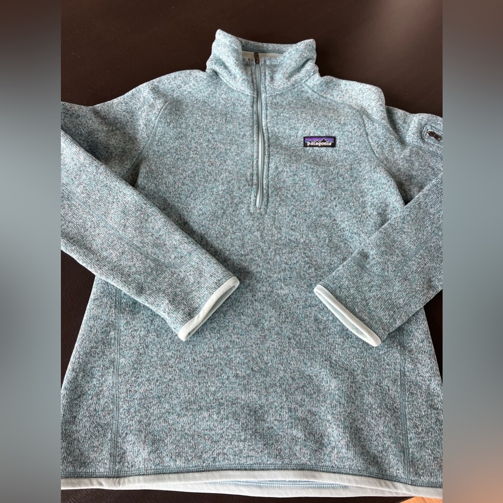 Women’s size S, Patagonia better sweater.